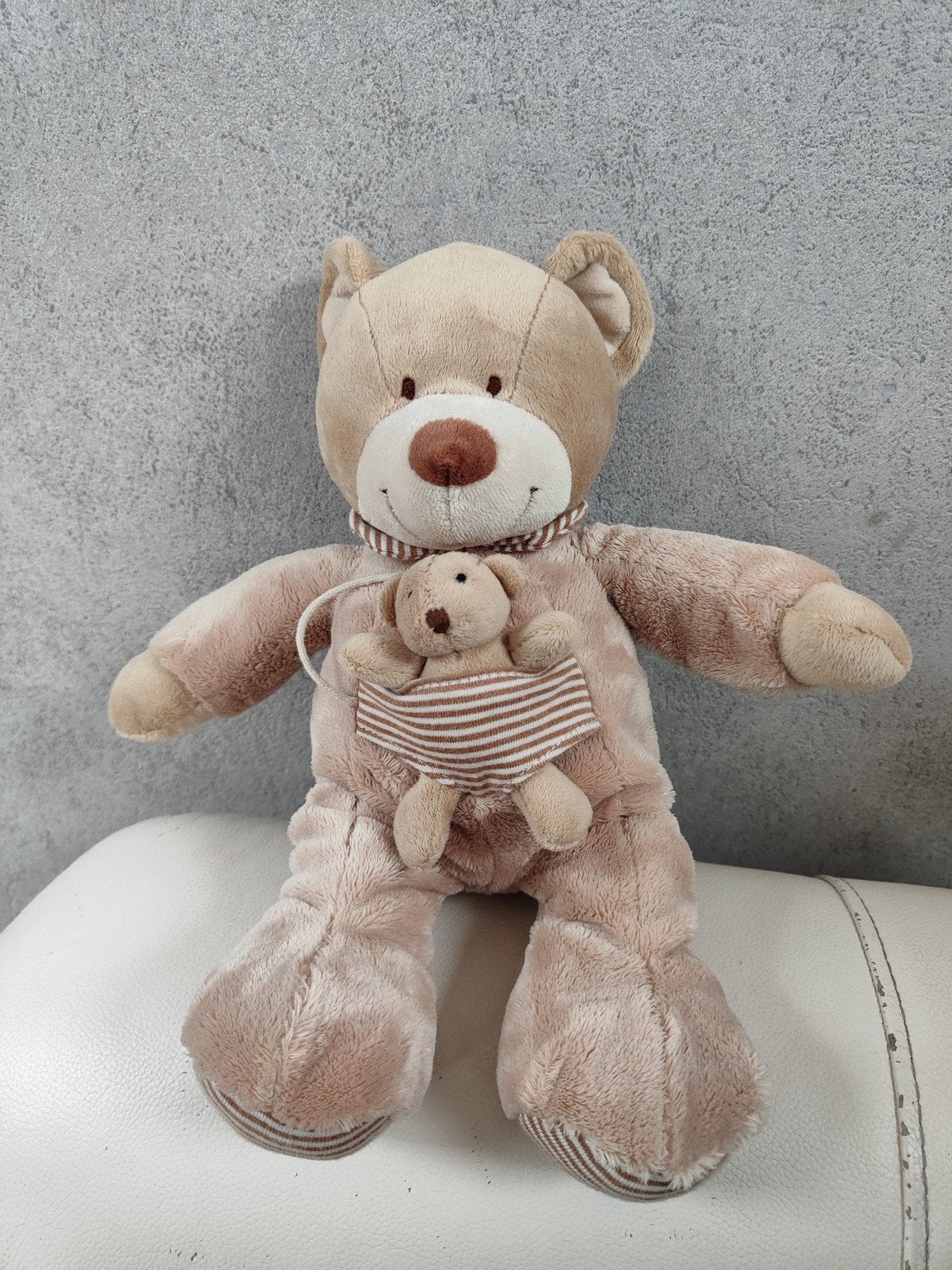 Peluche ours avec son bébé, Collections, Ours & Peluches, Enlèvement ou Envoi, Comme neuf, Ours en tissus, Autres marques