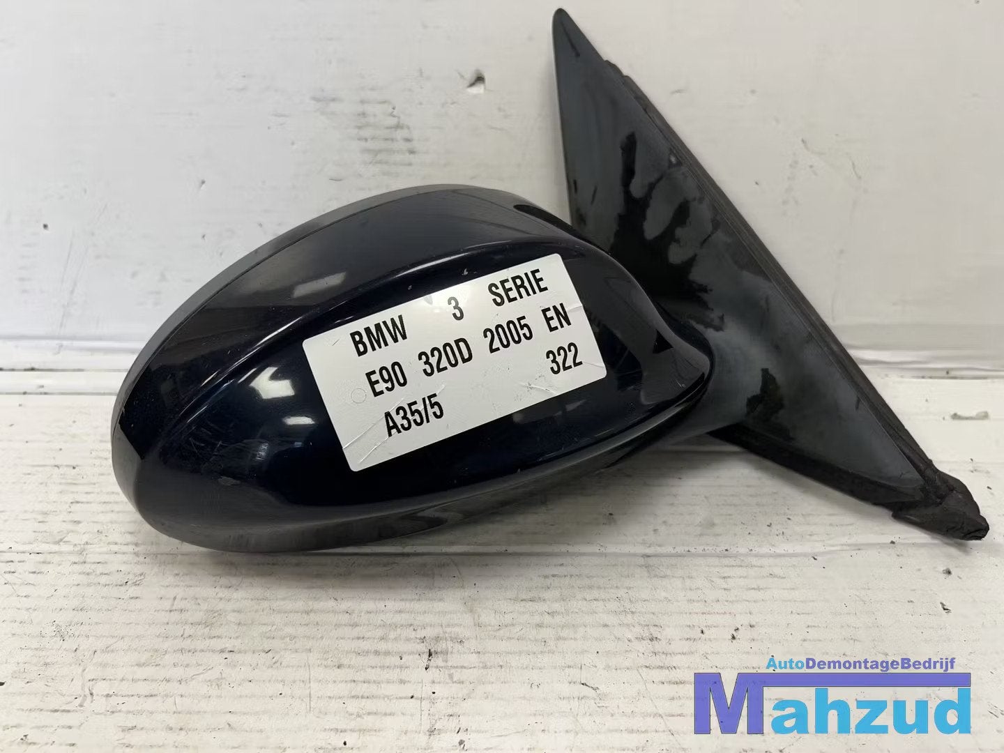 BMW 3 SERIE E90 blauw A35/5 rechts spiegel 2004-2012, Auto-onderdelen, Petuelring 130
80788  Munich, DE, Gebruikt, Info@bmw.de