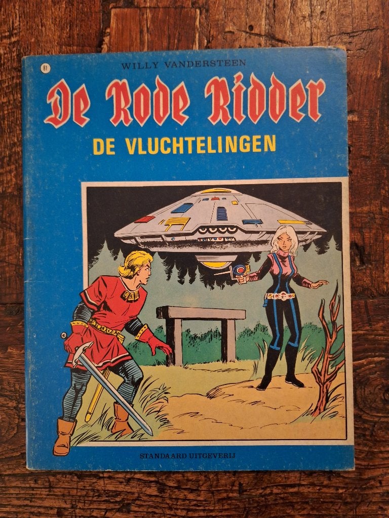 de rode ridder 81: de vluchtelingen, Eén stripboek, Ophalen of Verzenden, Gelezen