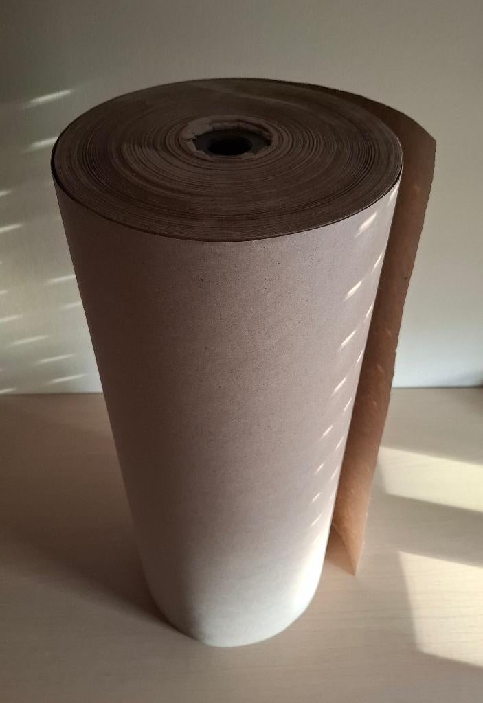 Inpakpapier rol bruin 50cmx275m, Diversen, Cadeaupapier, Ophalen of Verzenden, Nieuw
