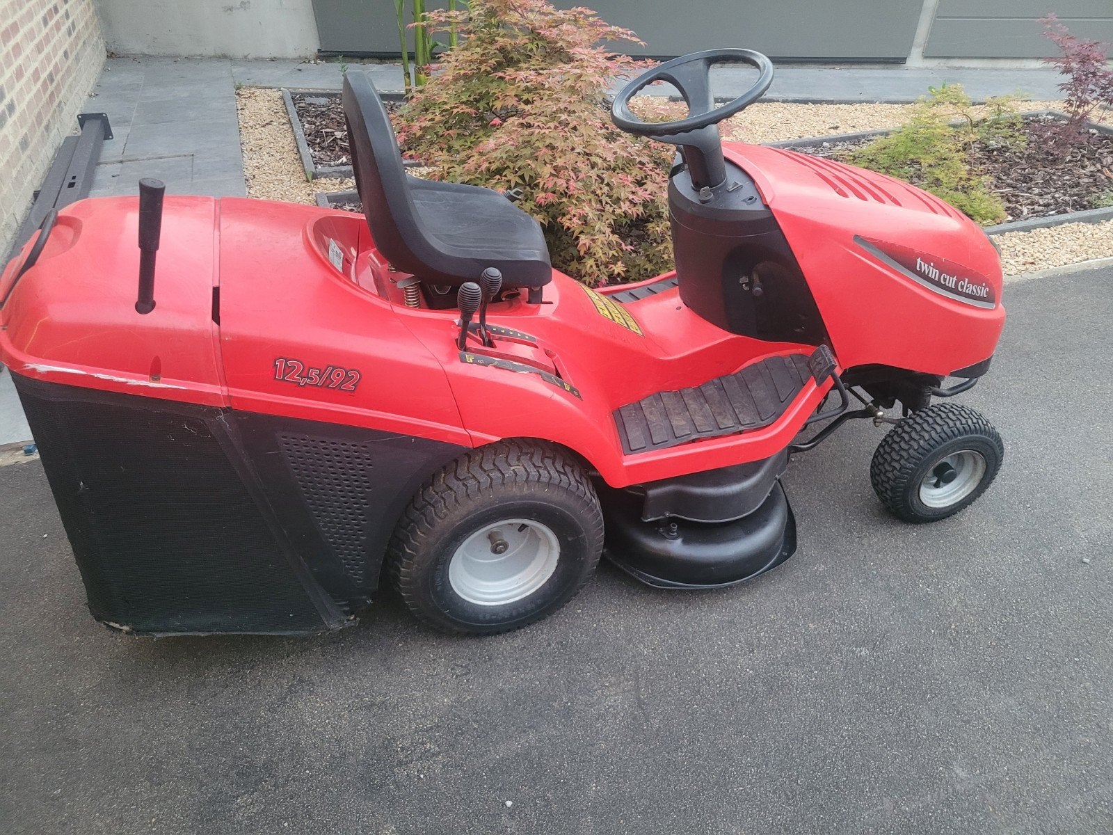 Tracteur tondeuse castelgarden JR92