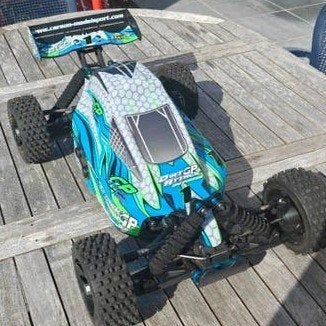 Carson Dirt Attack GP 3.0 - 1:5 4WD 30cc benzine buggy, Ophalen, Benzine, Gebruikt, Auto offroad