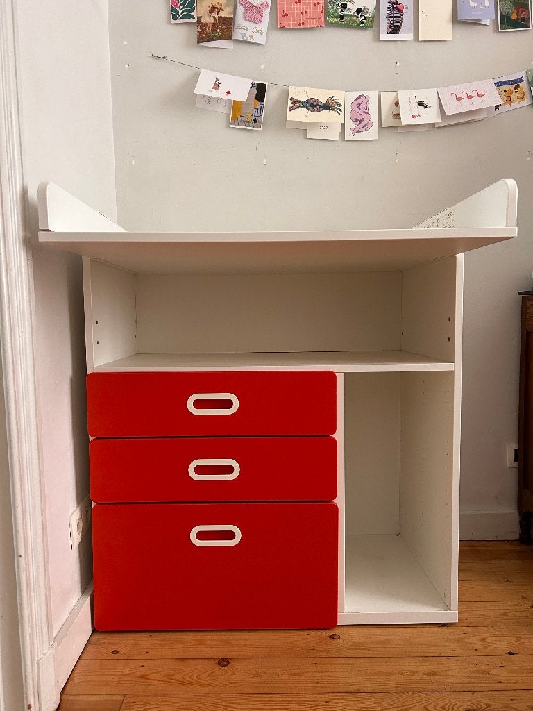 table à langer smastad ikea, 90 à 105 cm, Enlèvement, Utilisé, 75 à 100 cm