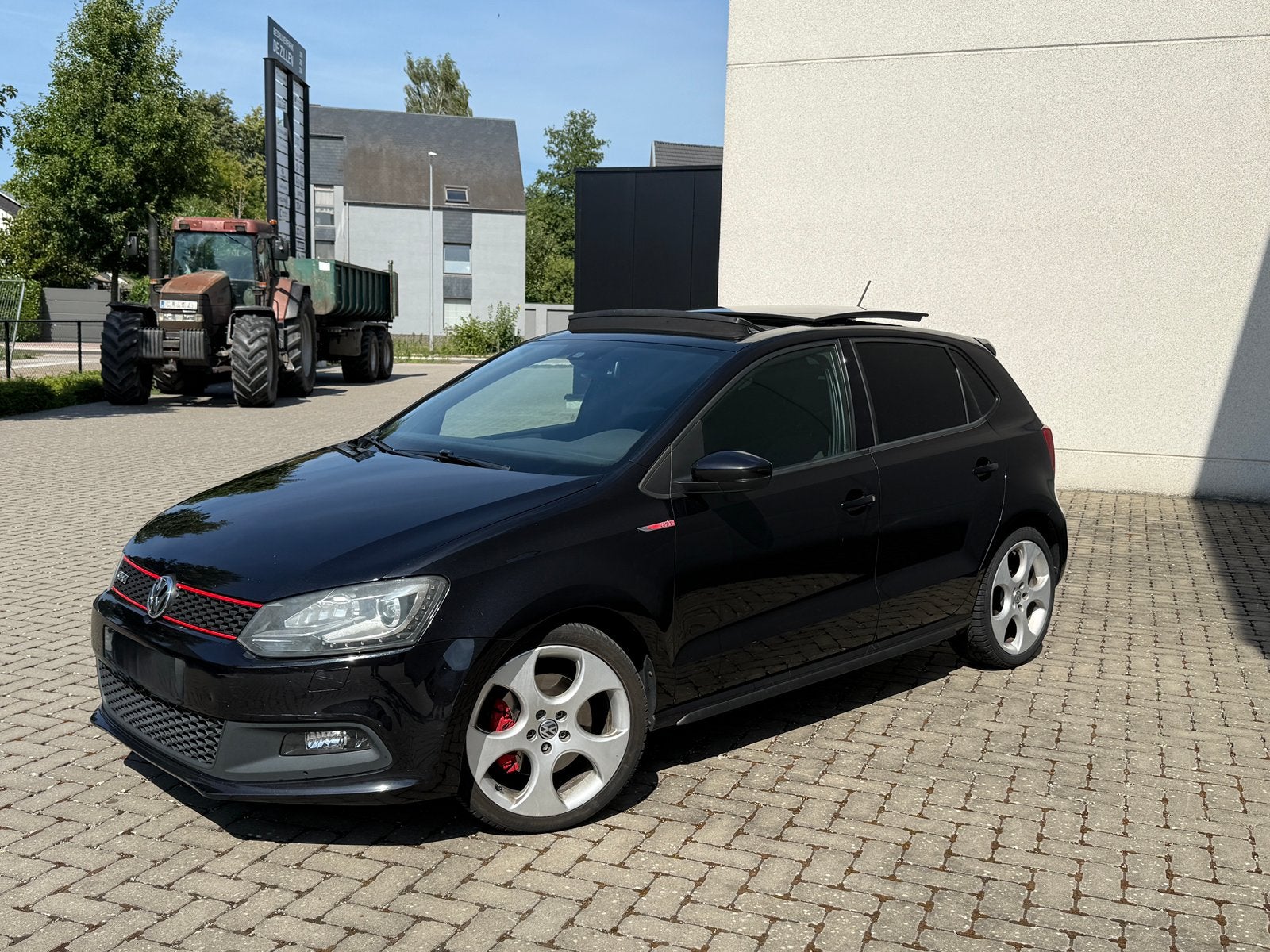 Volkswagen Polo GTI 1.4tsi 180pk Dsg, Stof, Zwart, 4 cilinders, Zwart