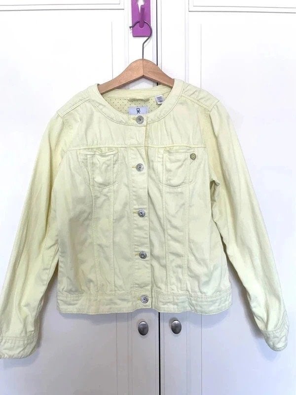 Veste légère, fille, jaune, Okaidi 10 ans (140 cm), Enfants & Bébés, Enlèvement ou Envoi, Utilisé, Fille
