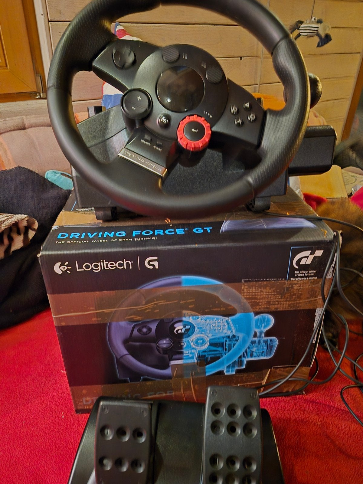 Logitech Driving Force GT-racestuur., Ophalen, PlayStation 3