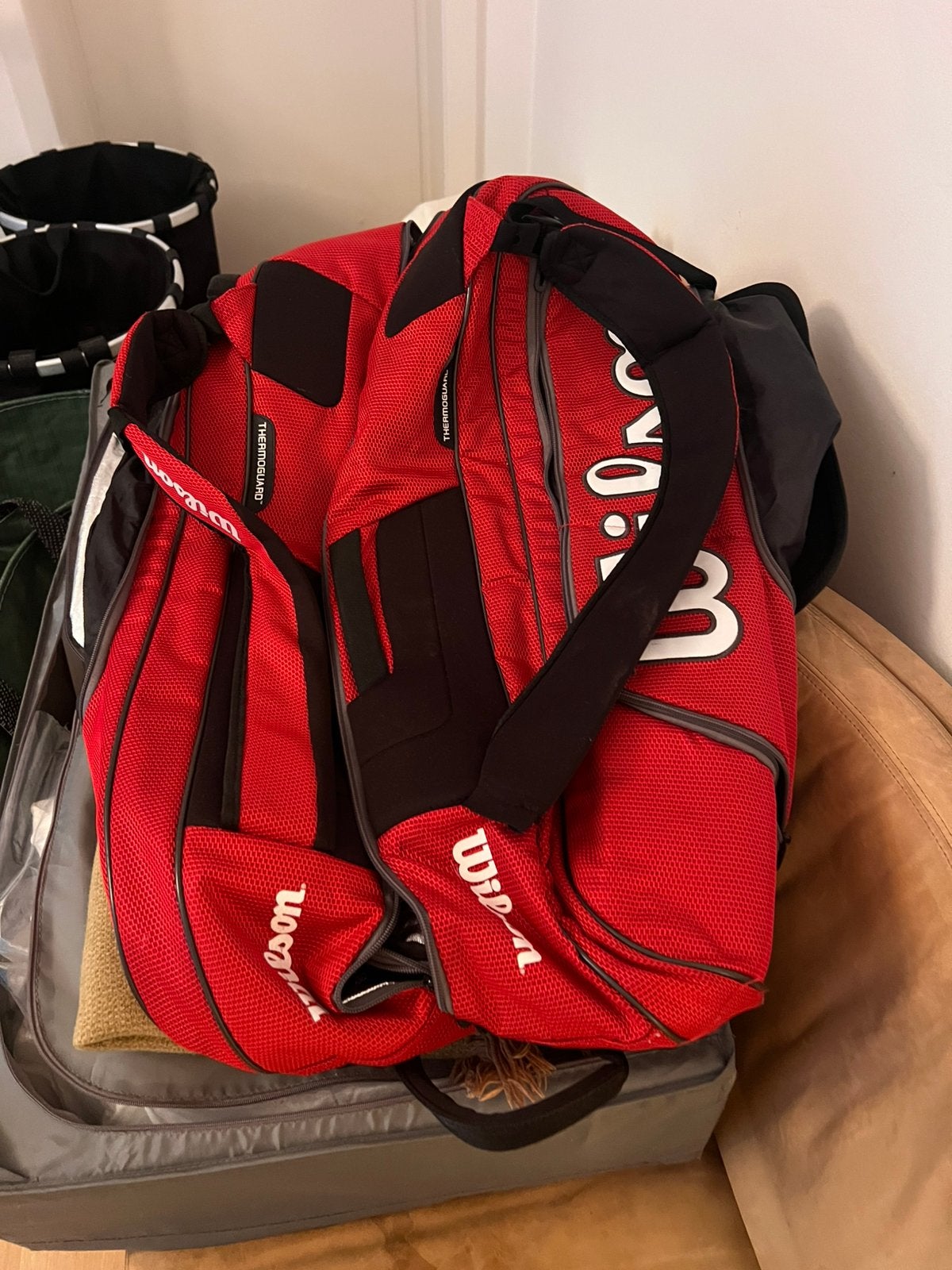 Sac tennis, Enlèvement, Comme neuf