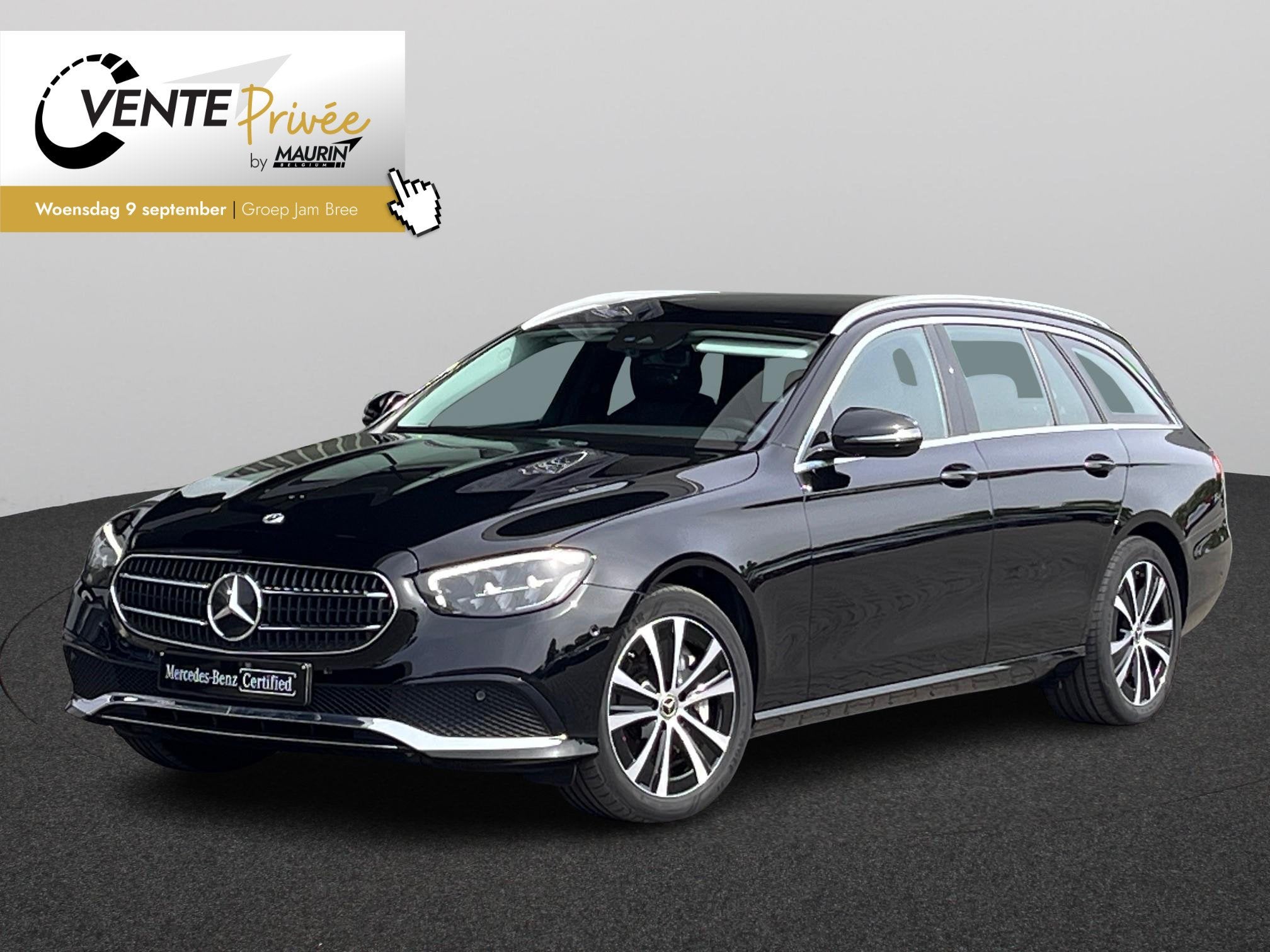 Mercedes-Benz E-Klasse Estate 300 de T AVGAR+burmeister, Autos, Hybride rechargeable, 5 portes, Automatique, Tissu