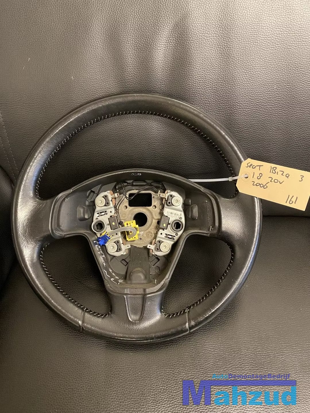 SEAT IBIZA 3 Leer leder stuurwiel stuur 2002-2009, Autovia A-2, Km 585 585
08760  Martorell, ES, SEAT S.A., Utilisé, Customercare@seat.es