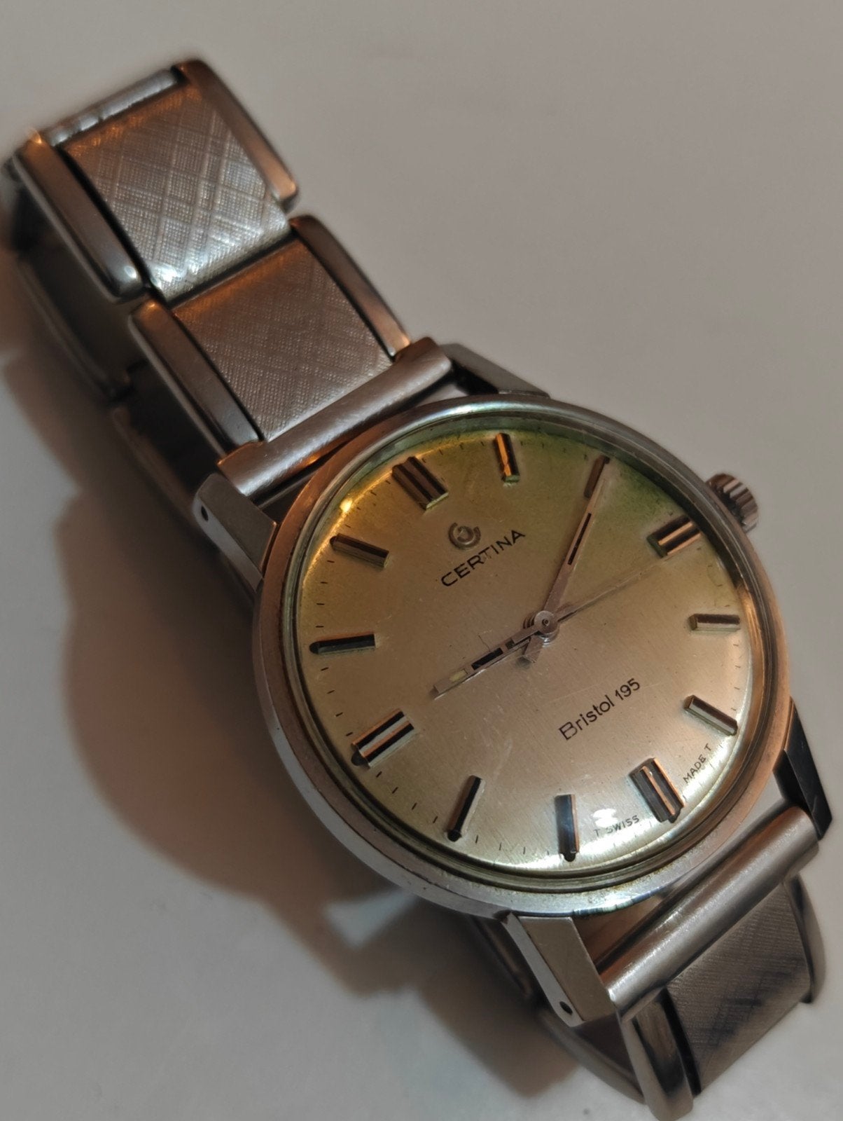 Montre certina, Bijoux, Sacs & Beauté, Enlèvement ou Envoi, Acier