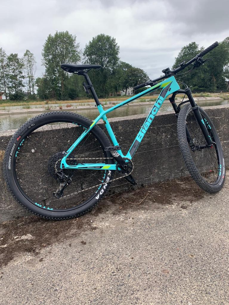 Bianchi Nitron 9.1, Fietsen en Brommers, Gebruikt, Hardtail, Heren, Schijfrem