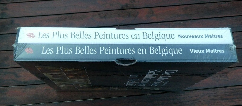 Coffret 2 livres neufs Les plus belles peintures en Belgique, Enlèvement ou Envoi, Neuf