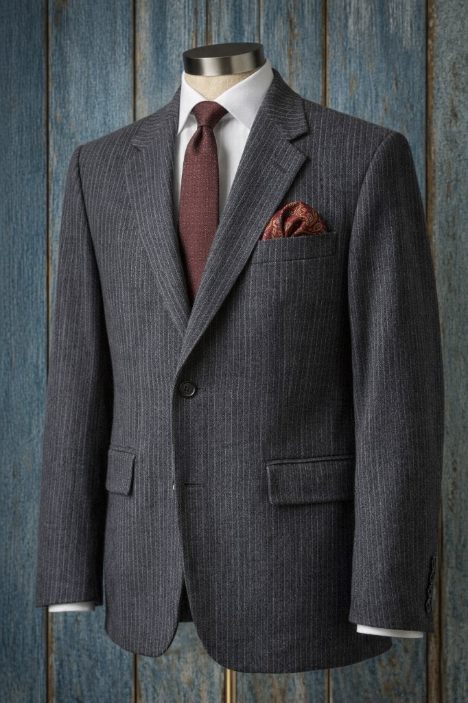 Blazer vintage Brenton London pour homme 100 % laine vierge, Enlèvement ou Envoi, Brenton, Comme neuf, Bleu