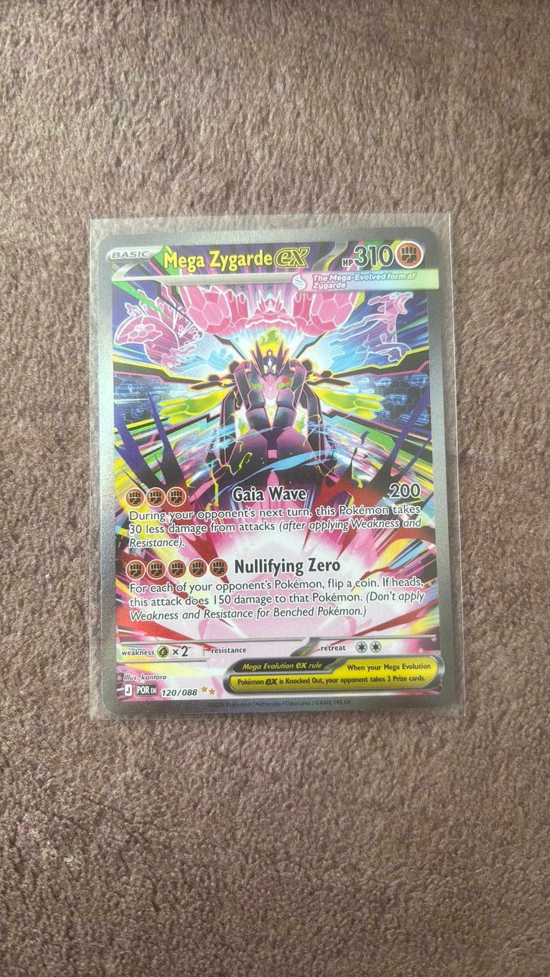 Mega Zygarde EX, Hobby en Vrije tijd, Verzamelkaartspellen | Pokémon, Ophalen, Zo goed als nieuw