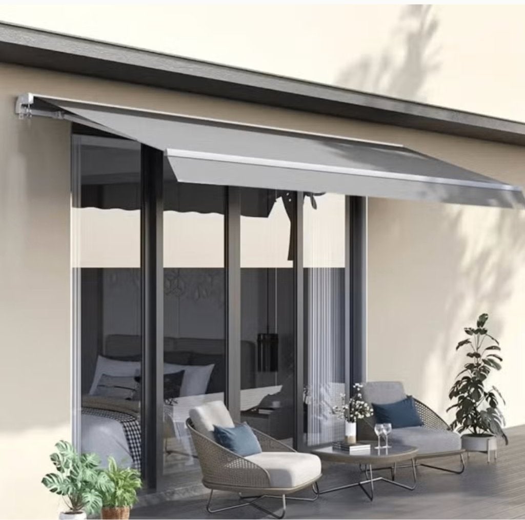 zonneluifel 3 x 2,5 gemotoriseerd JACKSON, Tuin en Terras, Ophalen, Gebruikt, Elektrisch