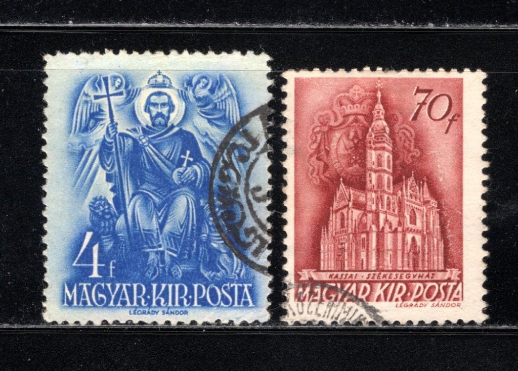 HONGARIJE Lot 1938-1939 gestempeld, Postzegels en Munten, Postzegels | Europa | Hongarije, Verzenden, Gestempeld