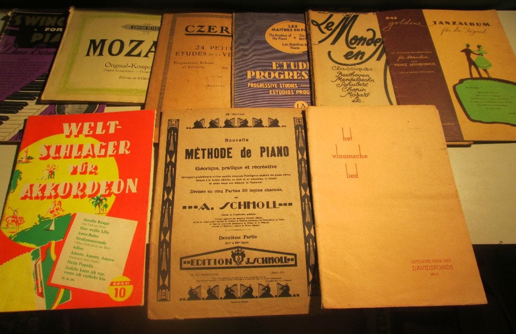 8 livres de musique épais, Enlèvement ou Envoi, Comme neuf