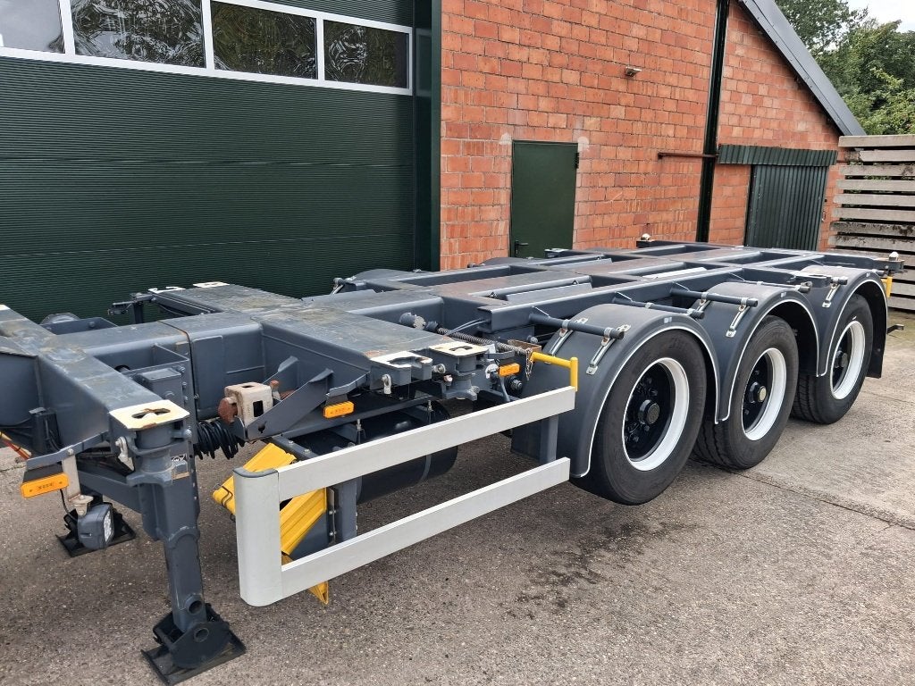 Nooteboom D-TEC Containerchassis, Entreprise, Achat, Remorques et Semi-remorques