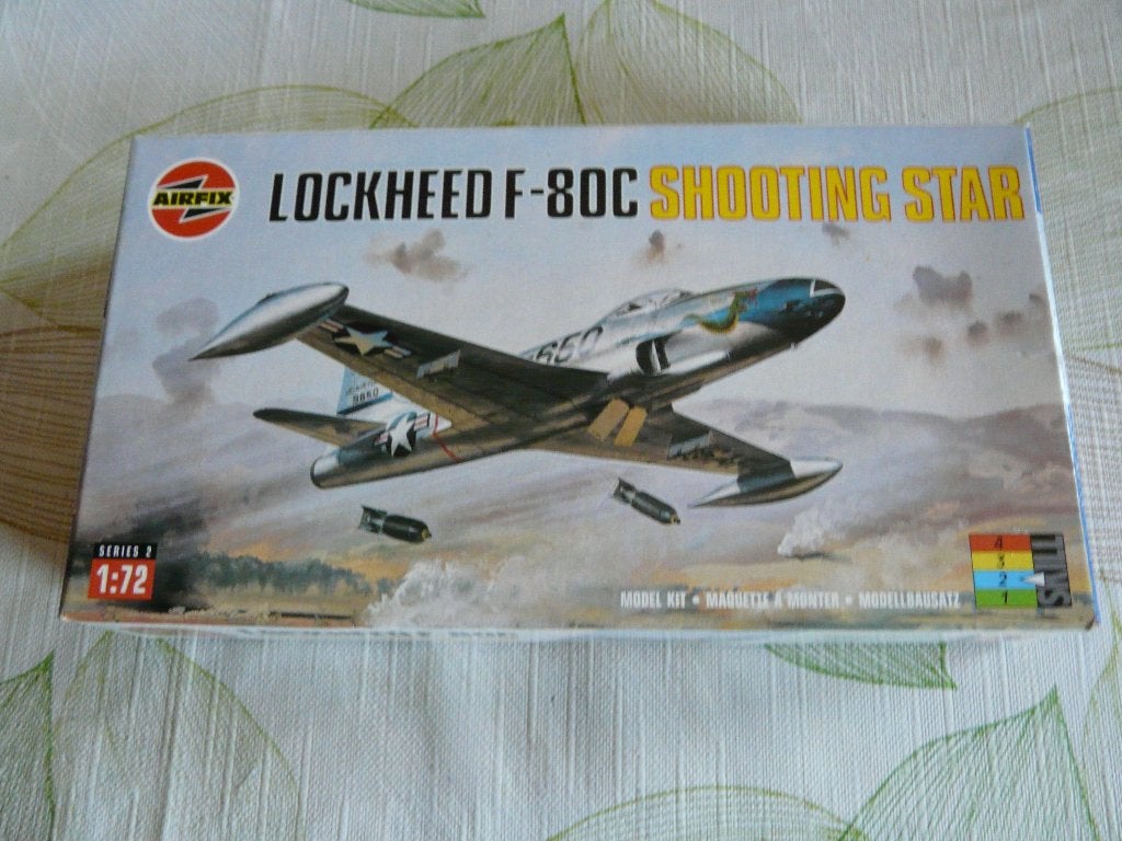 F-80-C SHOOTING STAR AIRFIX 1/72, Envoi, Neuf, 1:72 à 1:144, Avion