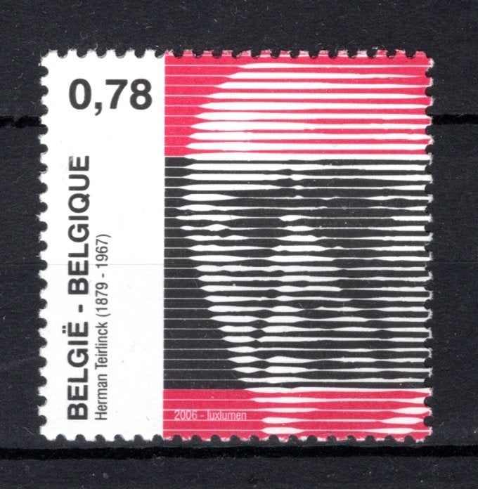 3477 MNH 2006  - Herman Teirlinck ( 1879-1967 ), Ophalen of Verzenden, Postfris, Postfris