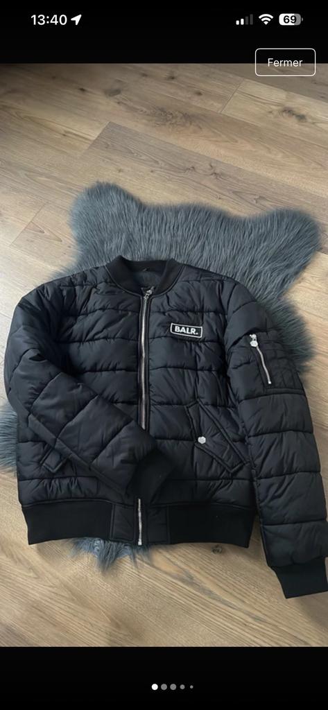BALR. Jas XXL, Kleding | Heren, Jassen | Zomer, Zo goed als nieuw, Overige maten, Zwart, Ophalen