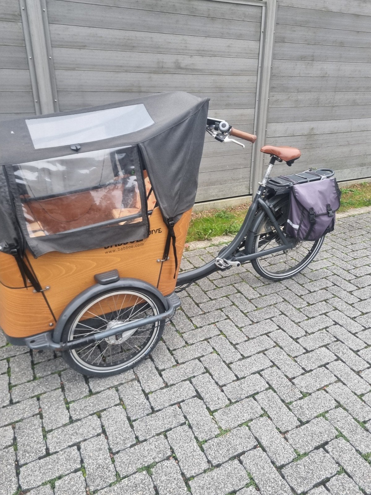 Elektrische bakfiets babboe e-curve, Fietsen en Brommers, Ophalen, Gebruikt, Overige merken