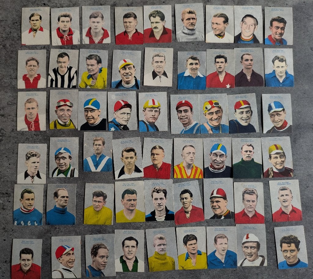 Série de foot MAPLE LEAF BALLON GUM année 1952 ! ! ! ! 63x, Envoi