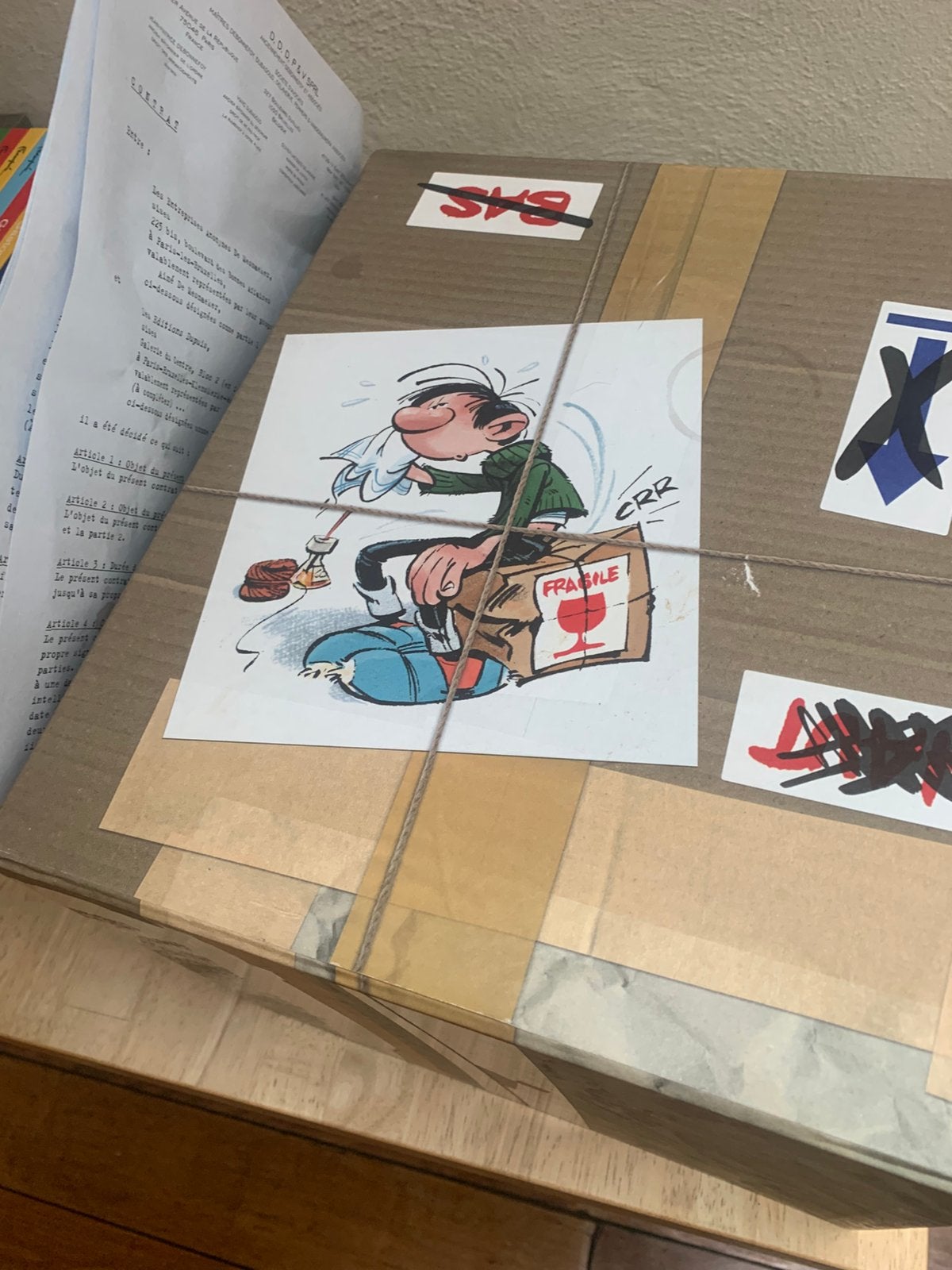 Franquin gaston lagaffe, Livres, BD, Enlèvement