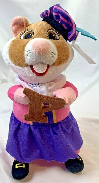 Albert Heijn AH Hamster Piet Pluche Roze Sinterklaas knuffel, Hamster, Zo goed als nieuw, Roze, Klein (minder dan 20 cm)