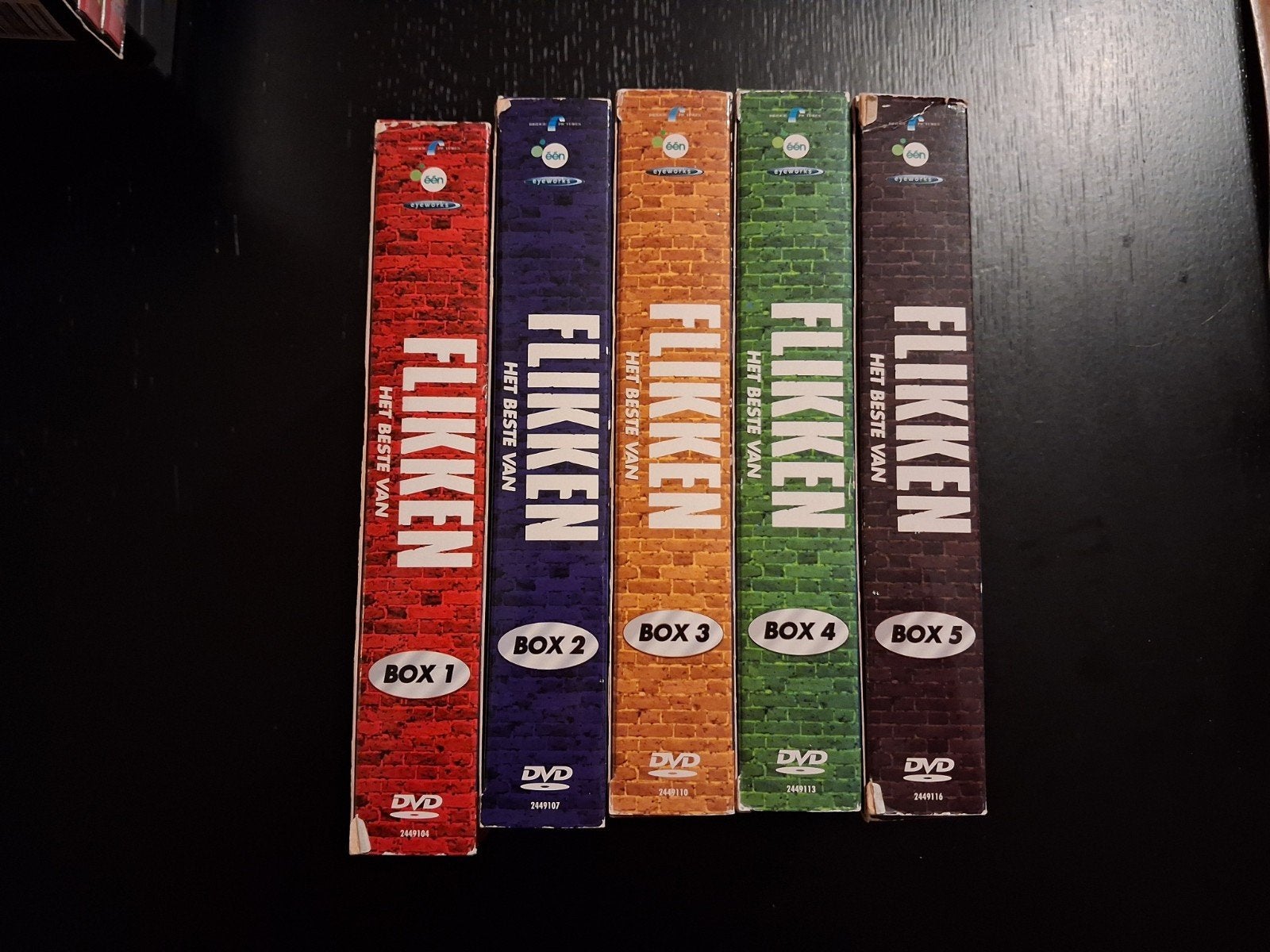 Dvd Serie : Flikken - seizoenen 1 - 5, Ophalen of Verzenden, Zo goed als nieuw, Nederlands, Seizoen 3