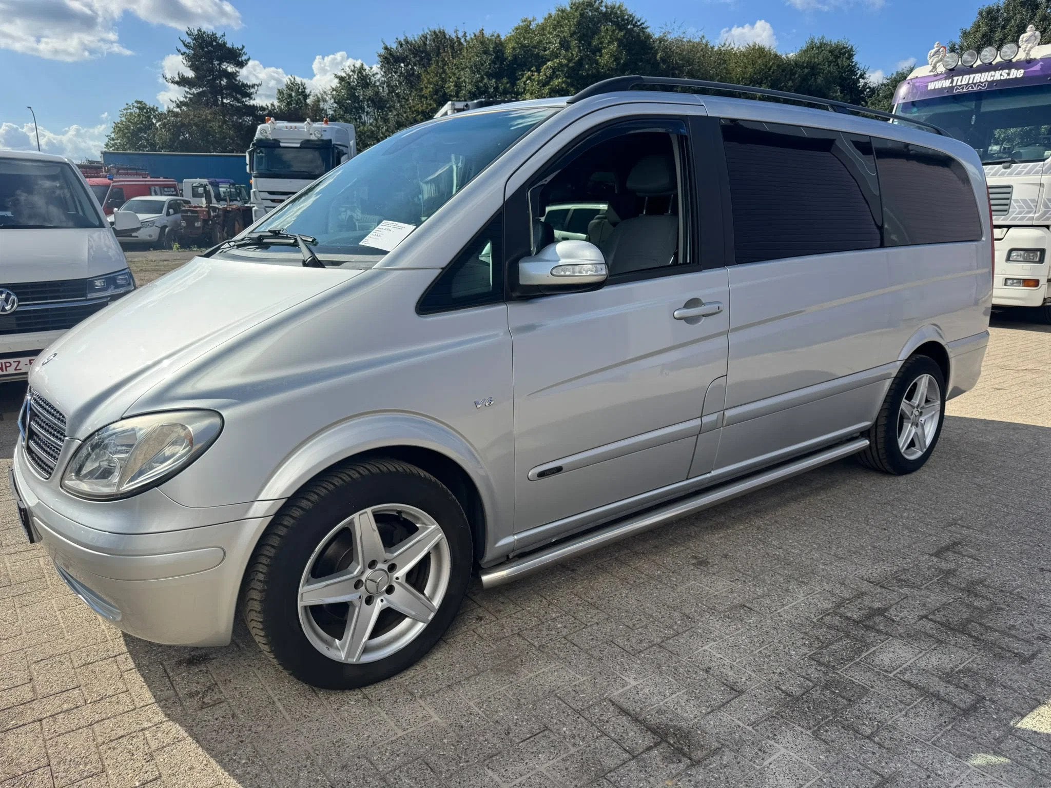 Mercedes-Benz Viano *6 SEATS-V6-TOPSHAPE* (bj 2007), Auto's, Automaat, 2005 kg, Gebruikt, 2987 cc