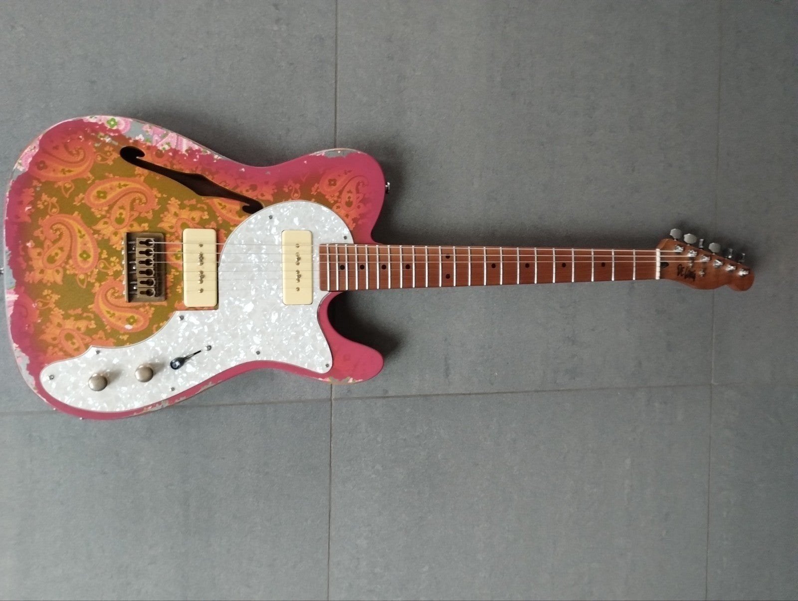 Remplacez la Telecaster Thinline personnalisée DeLong par un, Musique & Instruments, Enlèvement