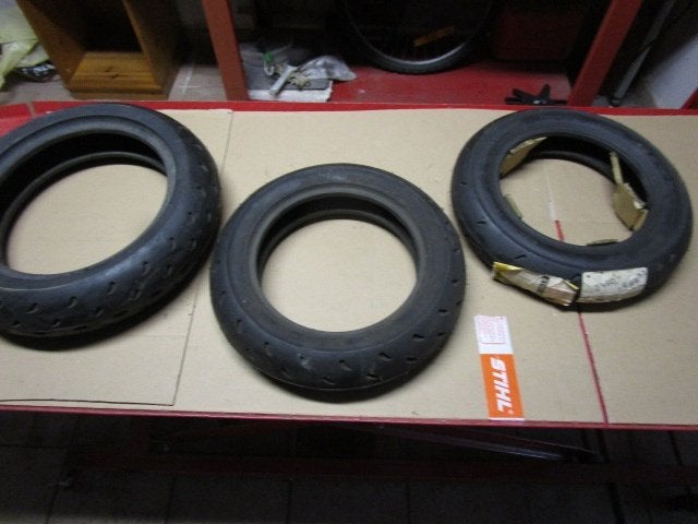 3 nouveaux pneus de course scooter (1 Dunlop, 2 Pinasco), Enlèvement ou Envoi, Neuf