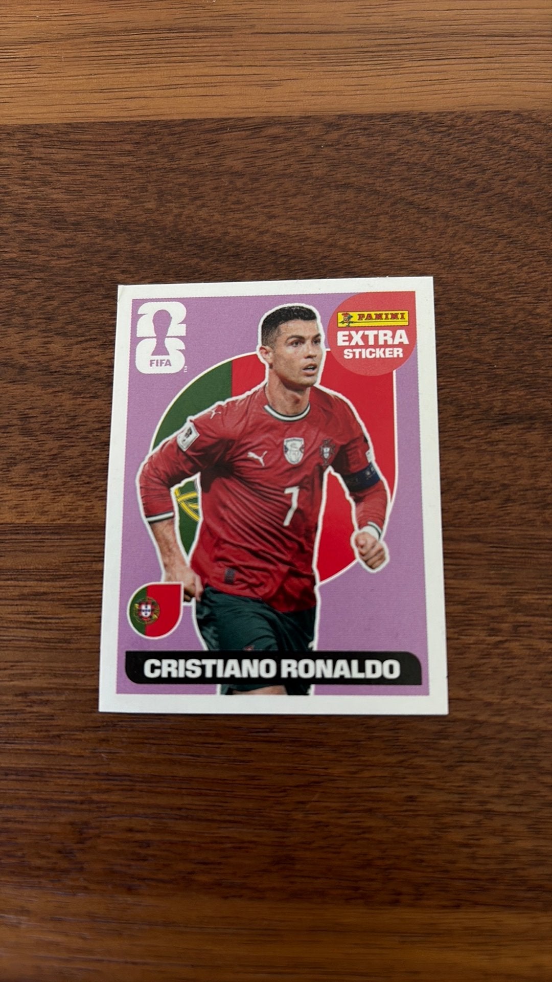 Panini Extra sticker Ronaldo, Verzamelen, Ophalen of Verzenden, Zo goed als nieuw