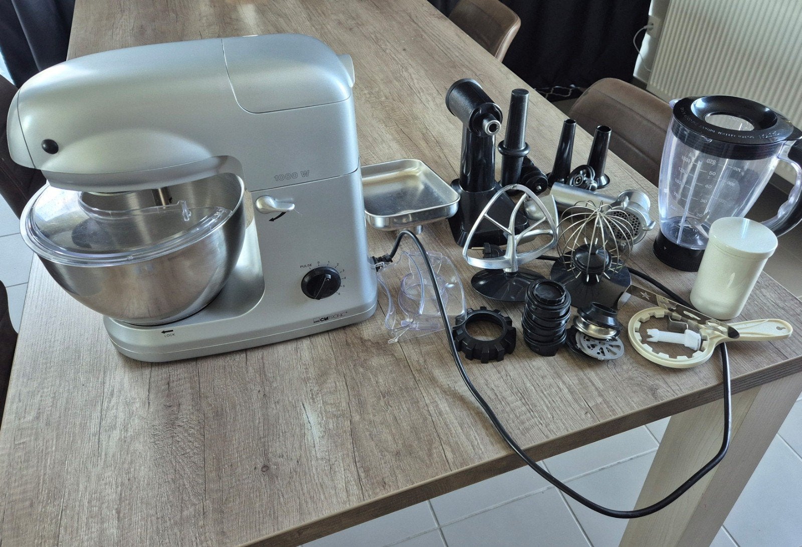 Keuken robot met alle toebehoren, Ophalen of Verzenden, Zo goed als nieuw