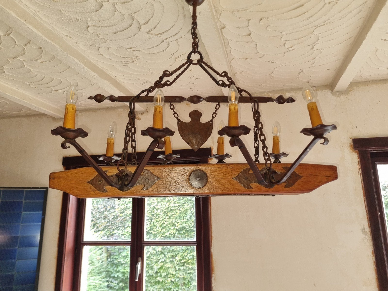 Antieke luster, Ophalen