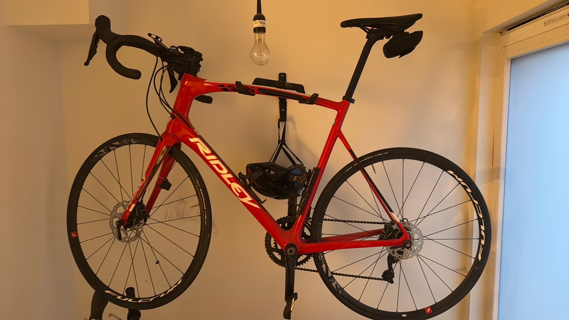 Koersfiets Ridley 19 fenix SL, rood/wit/zwart, Ophalen, Zo goed als nieuw, Overige typen