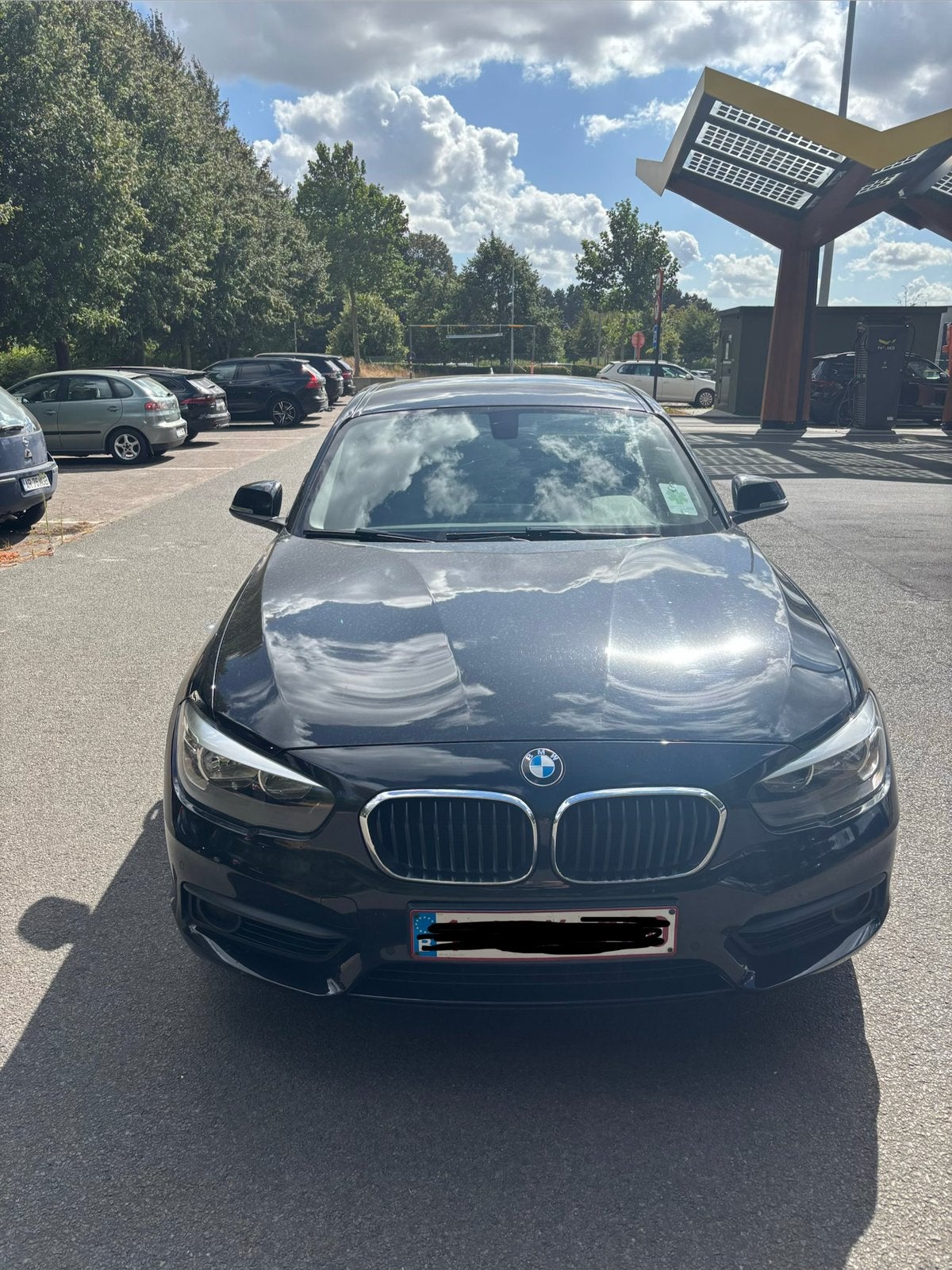 Bmw116i, Auto's, BMW, Zwart, Zwart, Handgeschakeld, Particulier