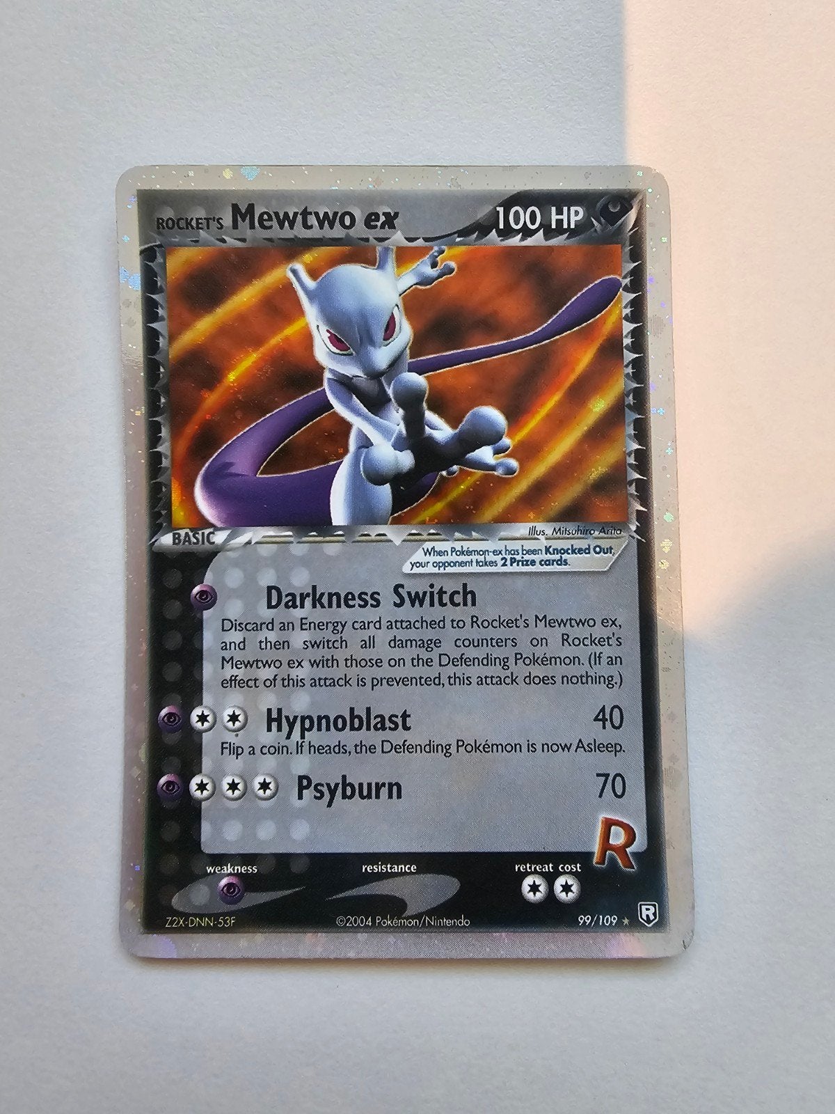 Rocket's Mewtwo ex, Hobby en Vrije tijd, Ophalen of Verzenden