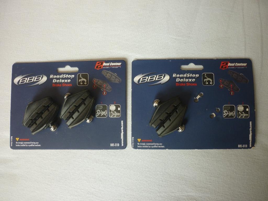 BBB Roadstop Deluxe Velgremblokken, Fietsen en Brommers, Fietsonderdelen, Shimano en SRAM, Remmen, Racefiets, Nieuw