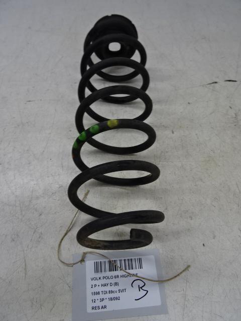RESSORT DE SUSPENSION ARRIERE Volkswagen Polo V (6R), Volkswagen, Mevr. I. Hauben, Utilisé, Rue de l'Espoir 34 34
4030  GRIVEGNÉE, BE