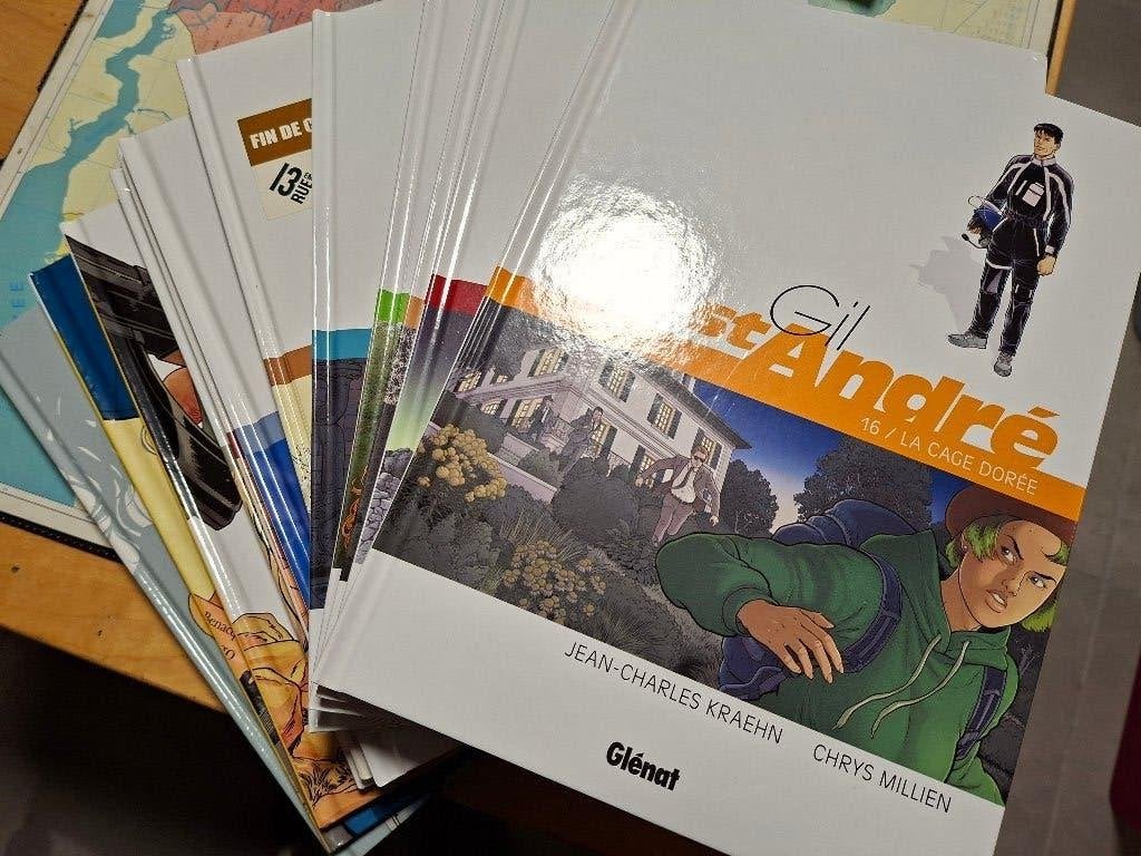 Gil St ANDRE - Série complète - Très bon état, Livres, Série complète ou Série, Enlèvement ou Envoi, Comme neuf