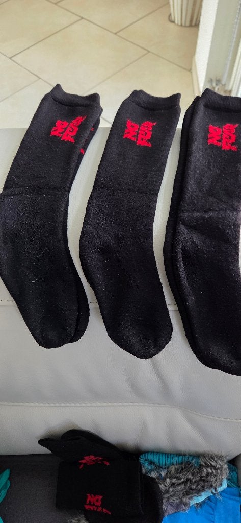 Chaussettes et gants de ski, Sports & Fitness, Enlèvement, Utilisé, Vêtements
