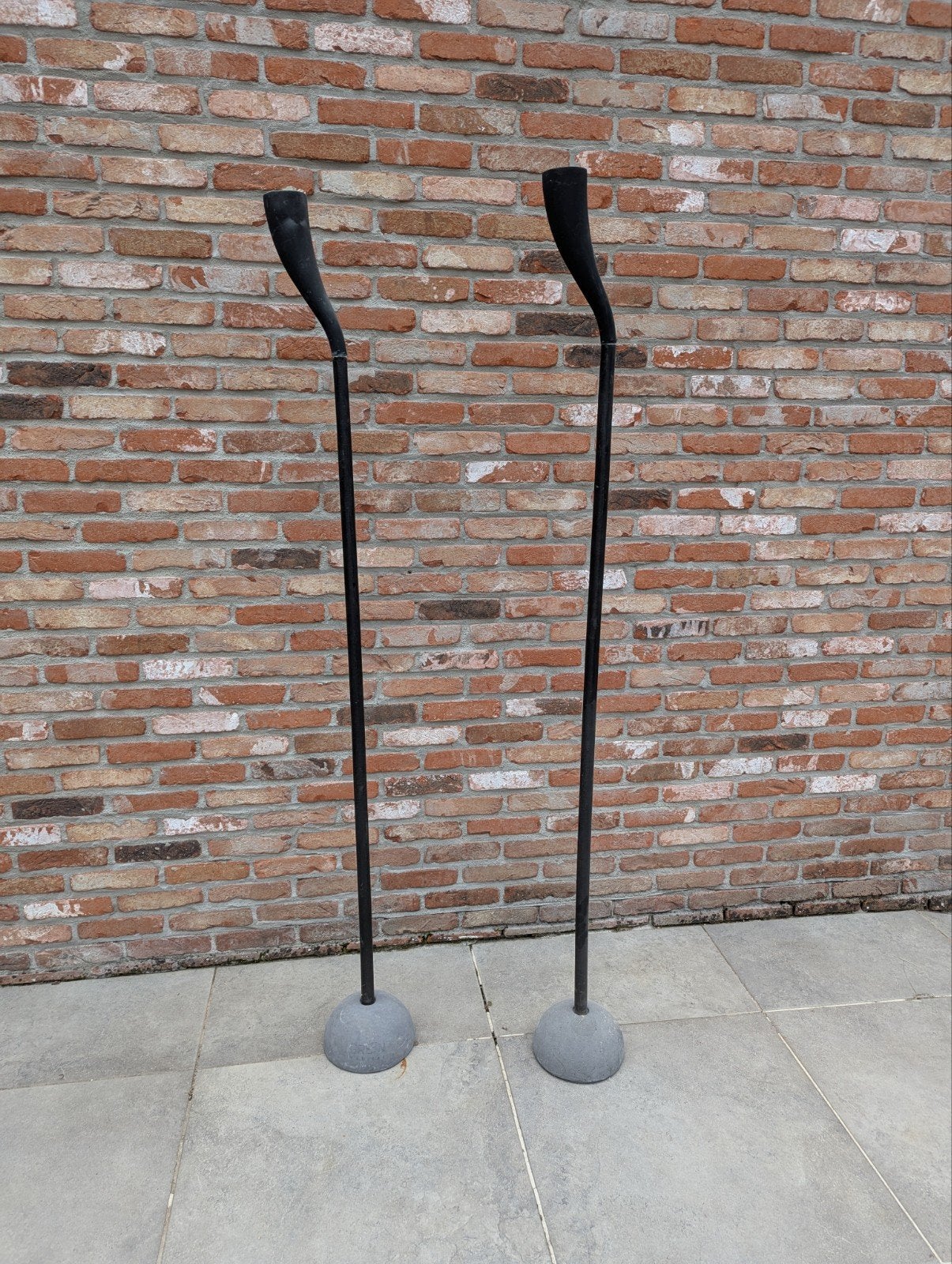 twee design tuinfakkels, Tuin en Terras, Ophalen, Gebruikt