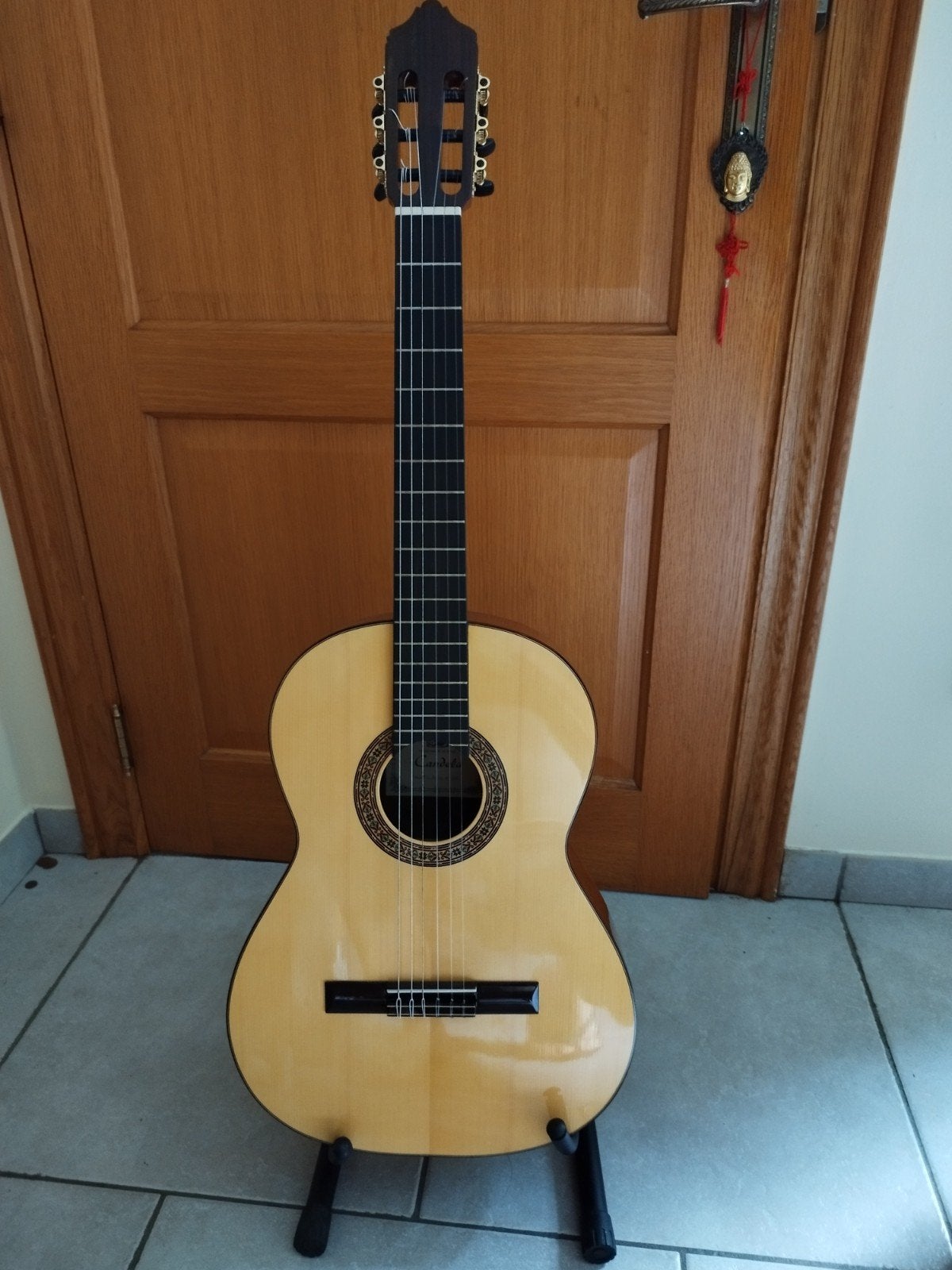 Spaanse gitaar, Ophalen