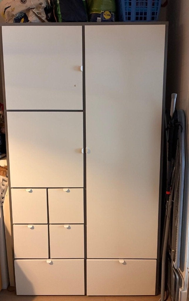 ARMOIRE PENDERIE, Enlèvement, Utilisé, Ikea, Avec espace de penderie