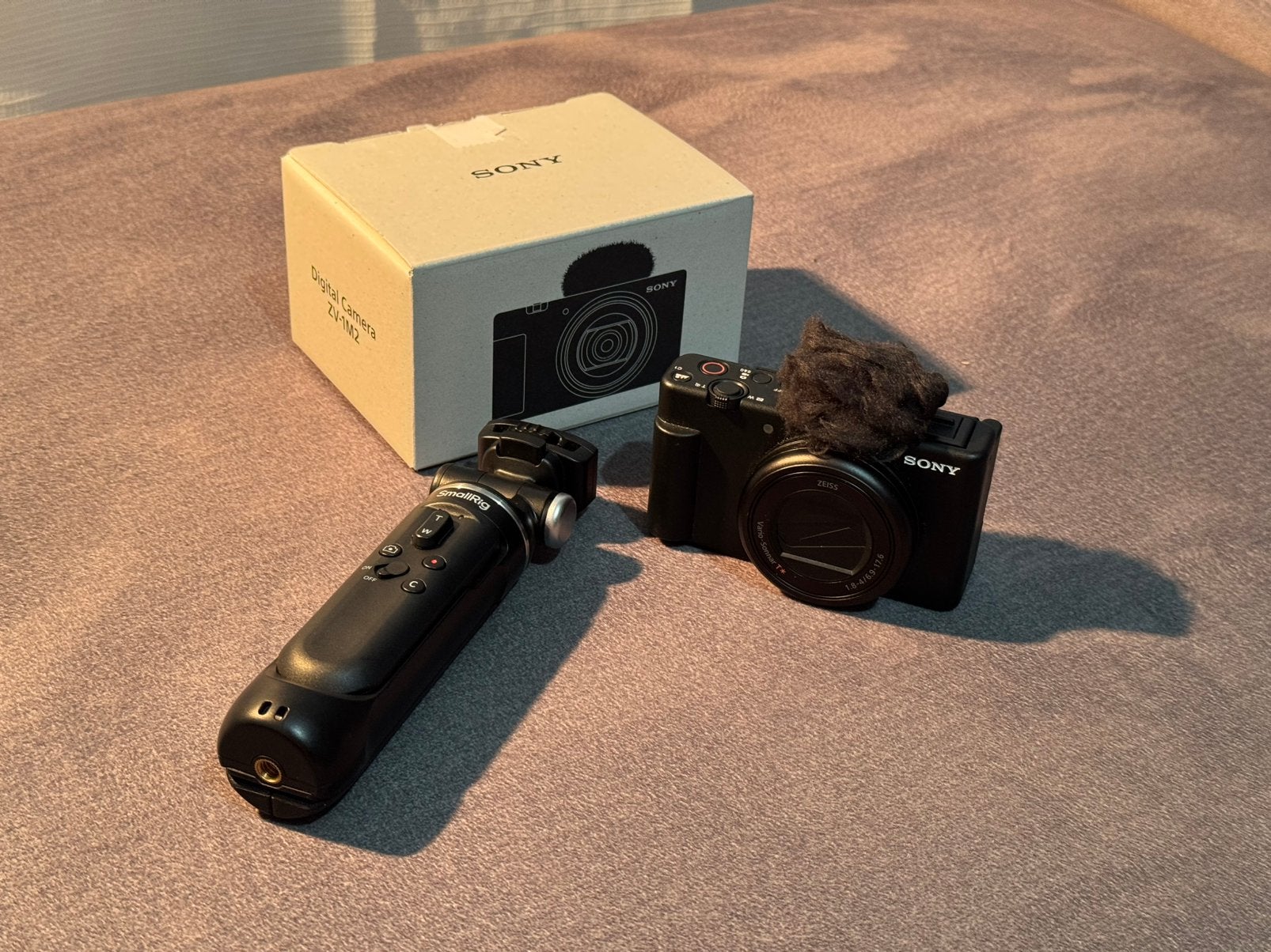 Sony zv1ii vlog kit met extra, Ophalen, Oplader, Zo goed als nieuw, Bluetooth
