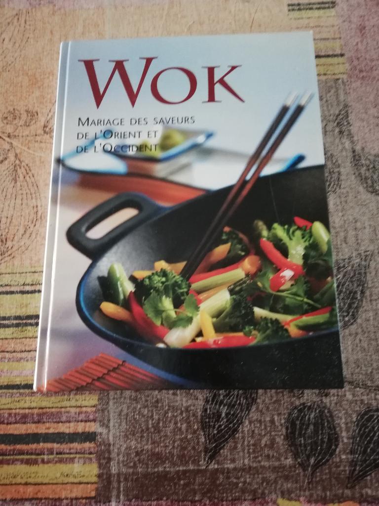 livre wok Mariage des saveurs de l'Orient et de l'Occident, Enlèvement, Utilisé