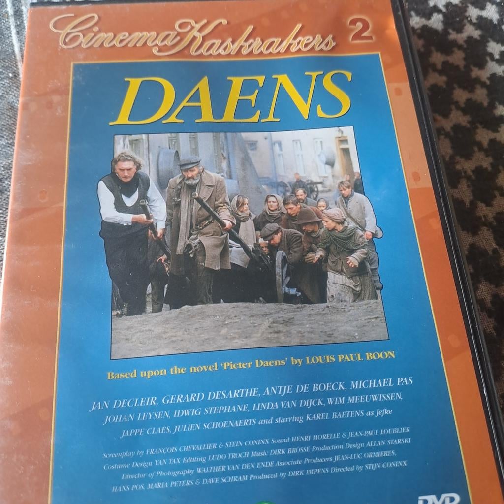 Daens dvd als nieuw krasvrij 3eu, Alle leeftijden, Drama, Ophalen of Verzenden, Zo goed als nieuw