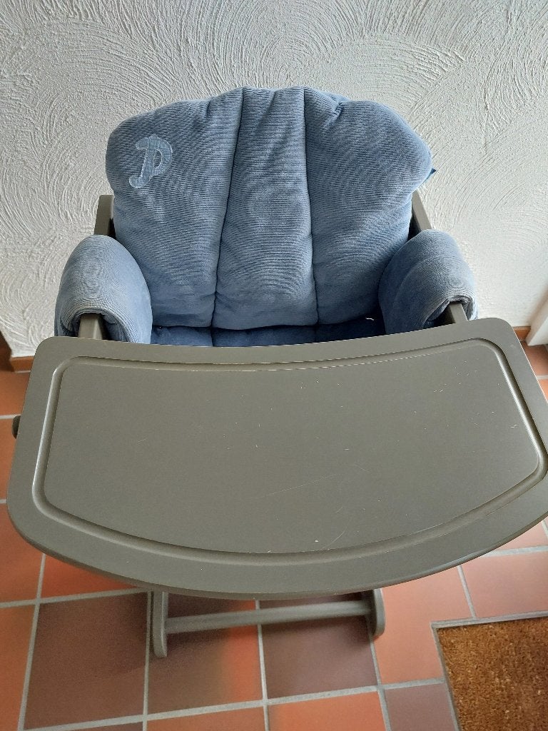 Fauteuil de croissance Pericles sylvana taupe ST900, Enlèvement, Utilisé, Chaise évolutive, Plateau amovible